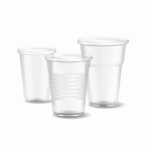 Vasos transparentes