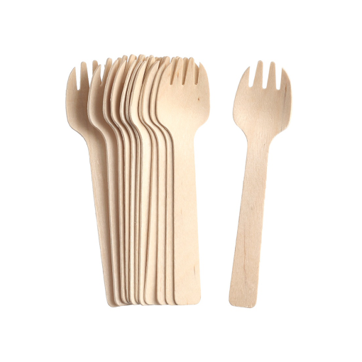 Tenedor de madera