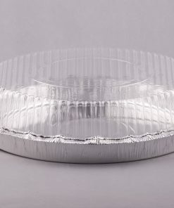 Bandeja de aluminio con tapa